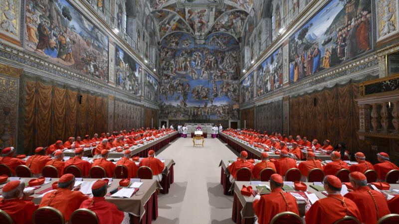 The papal conclave in the Vatican |  Vatican Media/Fotogramma/ZUMAPRESS/Newscom