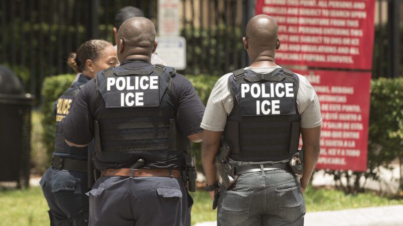 ICE agents | Orit Ben-Ezzer/ZUMA Press/Newscom