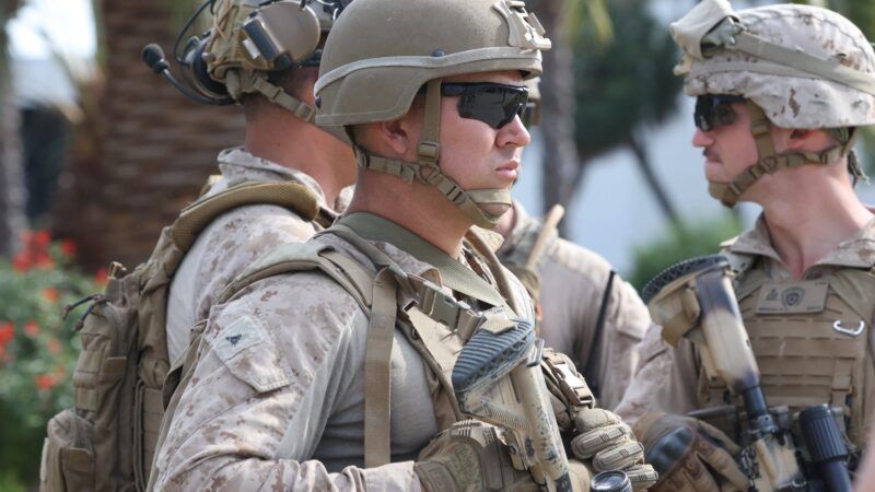California National Guard members in Los Angeles | Apex/Mega/DFBEV/Newscom