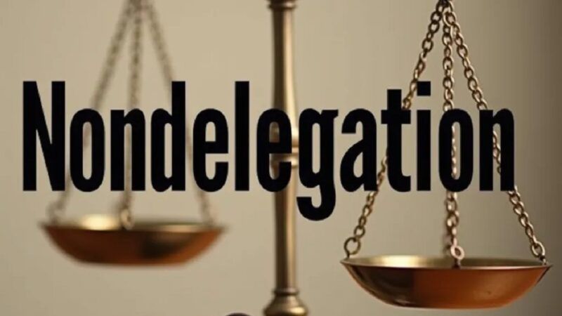 Nondelegation | AI