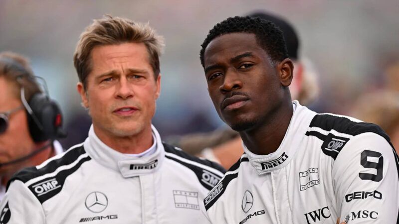 Brad Pitt and Damson Idris in "F1" | Warner Bros./Apple