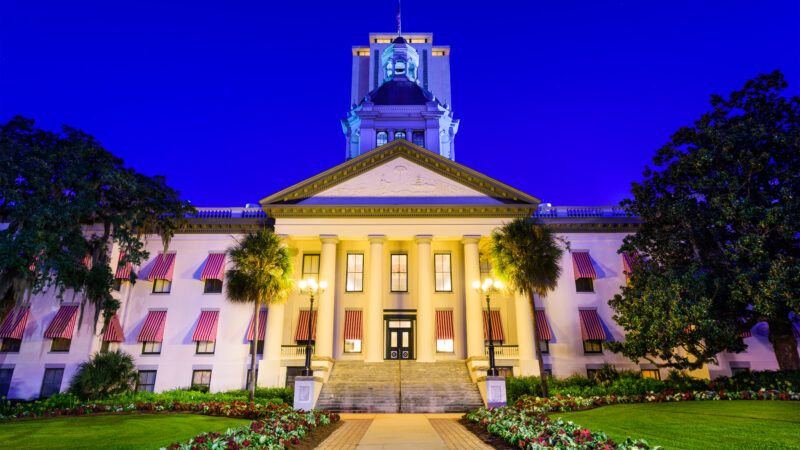 Florida statehouse at night | sean pavone/Newscom