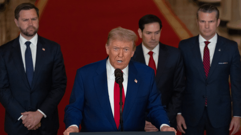 JD Vance, Donald Trump, Marico Rubio, and Pete Hegseth | Carlos Barria - via CNP/Polaris/Newscom