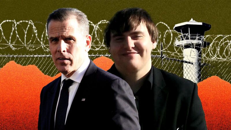Hunter Biden and Alexander Ledvina | Illustration: Eddie Marshall | Yuri Gripas | ABACA |Newscom | Midjourney | Photo courtesy of Mark Ledvina