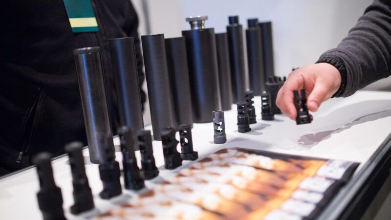 firearm sound suppressors | DPST/Newscom