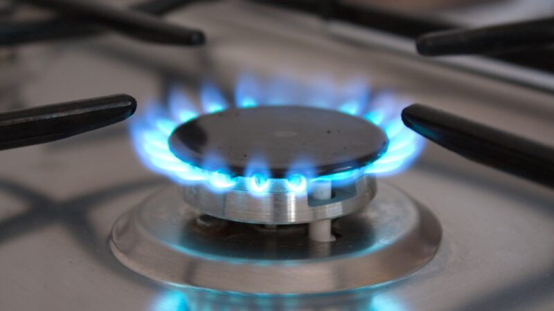 Close-up of blue flames coming from a gas stove. | Tomislav Pinter | Dreamstime.com