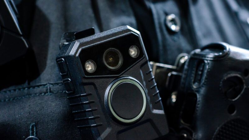 Close-up of a police officer's body camera. | Oleksandr Lutsenko | Dreamstime.com