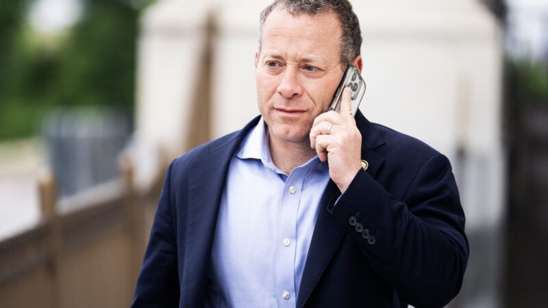 Rep. Josh Gottheimer leaves the U.S. Capitol on Thursday, May 22, 2025/ | Tom Williams/CQ Roll Call/Newscom