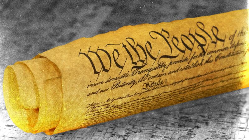 The opening line of the U.S. Constitution is shown on a rolled up old document | Illustration: Eddie Marshall | Dana Rothstein | Dreamstime.com | Joana Miriam | Unsplash