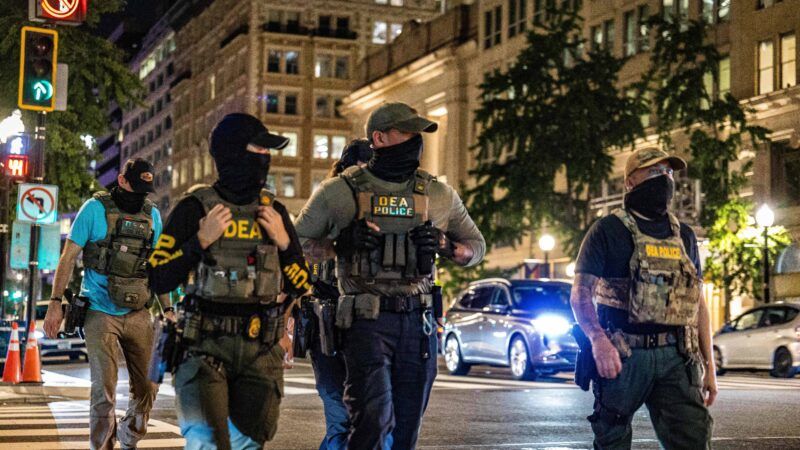 DEA agents patrolling Washington, D.C. |  Tom Hudson/ZUMAPRESS/Newscom