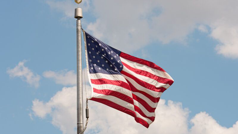 an American flag | Aaron Schwartz/Sipa USA/Newscom