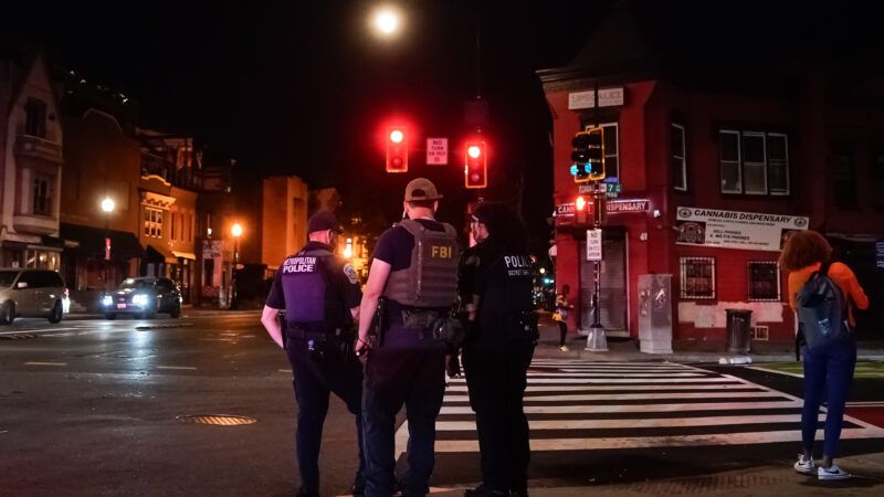 FBI and D.C. Metro Police officers in Washington, D.C. |  Jemal Countess/UPI/Newscom