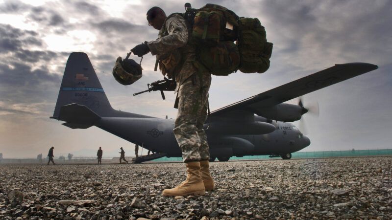 A C-130H2 Hercules aircraft at Bagram Air Base, Afghanistan on March 8, 2006. | Master Sgt. Lance Cheung, U.S. Air Force