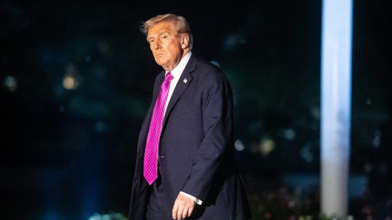 President Donald Trump on the South Lawn of the White House | Francis Chung/Pool via CNP/Picture Alliance/Consolidated News Photos/Newscom