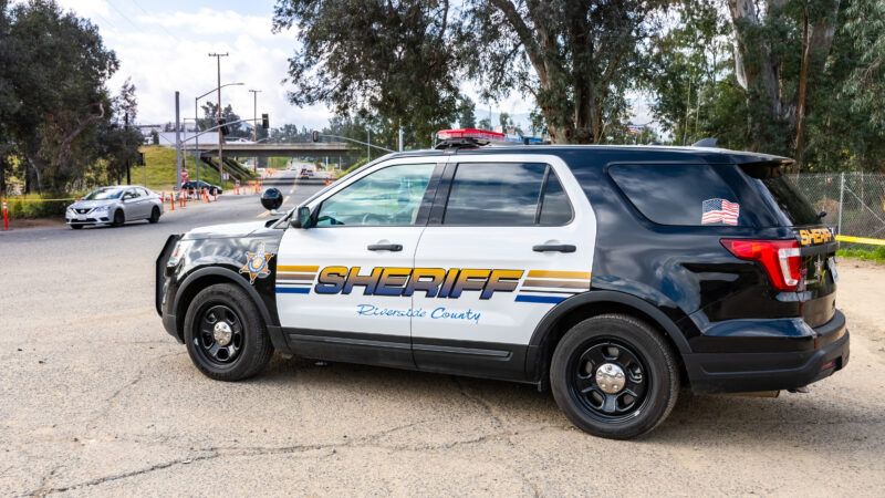 A Riverside County Sheriff's patrol SUV. | Andreistanescu | Dreamstime.com