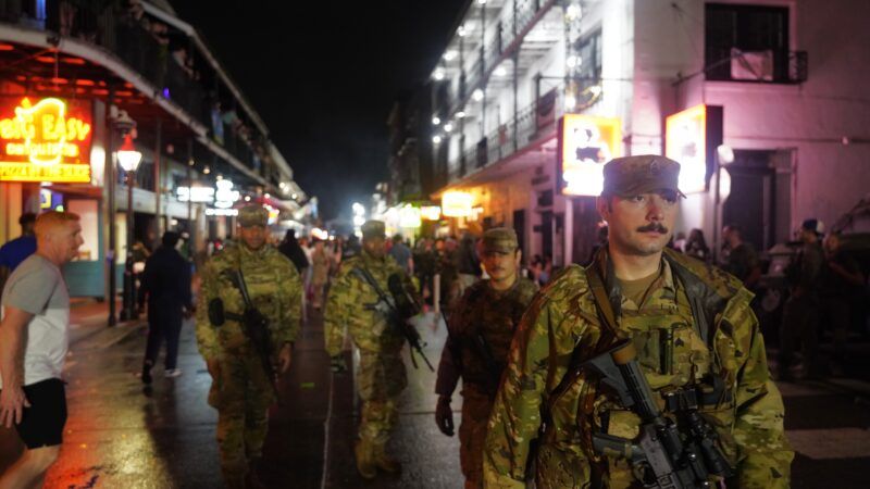 National Guard troops in New Orleans | Wu Xiaoling / Xinhua News Agency/Newscom
