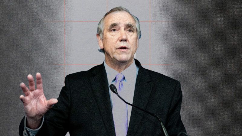 Senator Jeff Merkley Senator Jeff Merkley | Illustration: Eddie Marshall | Michael Brochstein | Sipa USA | Newscom