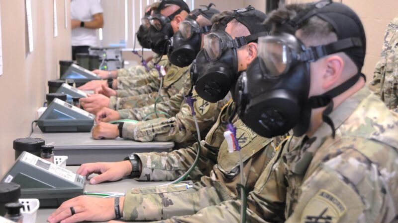 Soldiers from the 360th PSYOPS group train at Fort Dix, New Jersey in September 2023. Soldiers from the 360th PSYOPS group train at Fort Dix, New Jersey in September 2023. | Fort DIX USASA Training Division / Steven Roussel