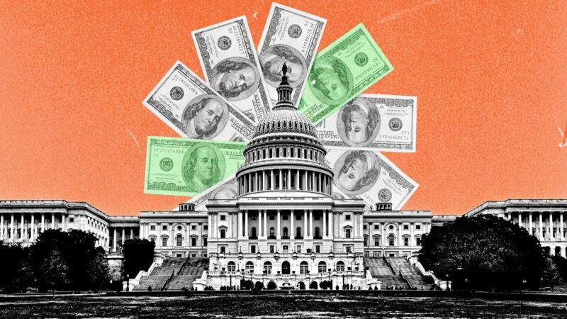 The U.S. Capitol with money around it | Illustration: Eddie Marshall | Olivier Le Queinec | Alexmax | Dreamstime.com