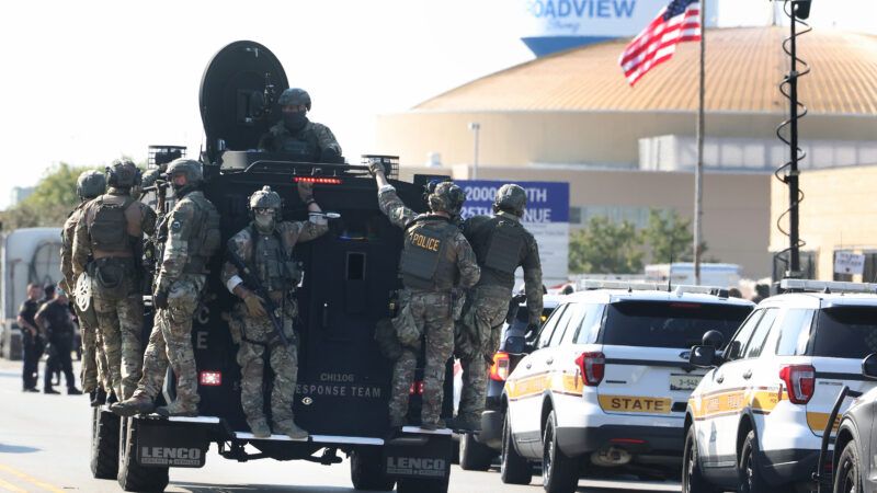 National Guard troops on deployment in Illinois | Antonio Perez/TNS/Newscom