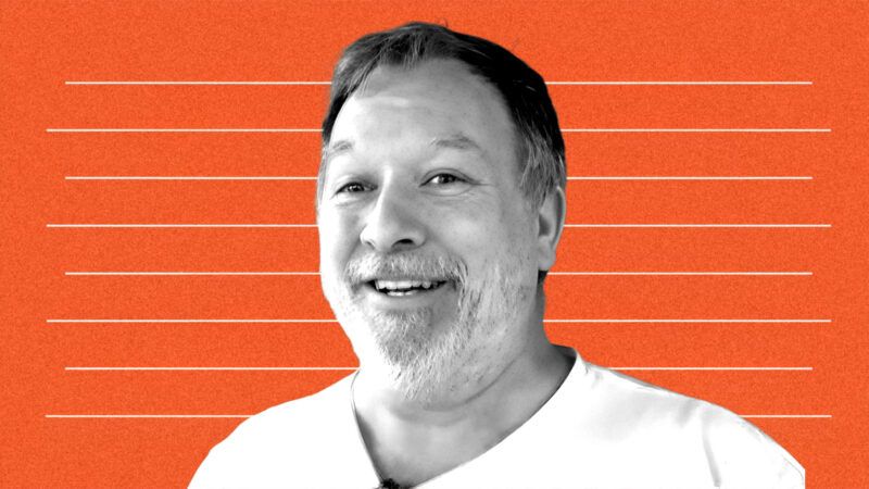 Larry Bushart after his release from jail. Larry Bushart after his release from jail. | Illustration: Eddie Marshall | Midjourney