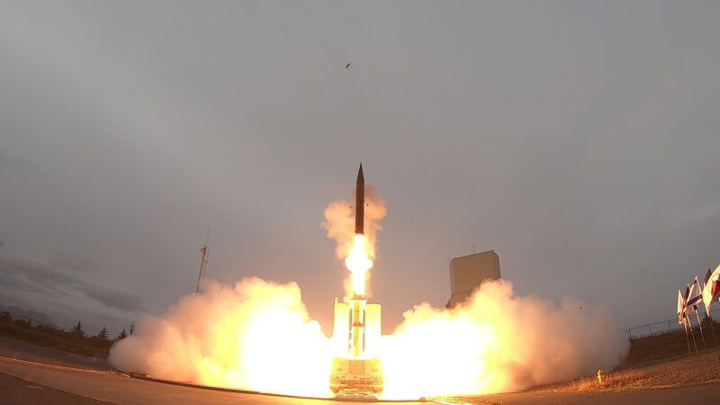 A test of the Arrow-3 missile on Kodiak Island, Alaska. 19 July 2019. A test of the Arrow-3 missile on Kodiak Island, Alaska. 19 July 2019. | MDA / Polaris/Newscom