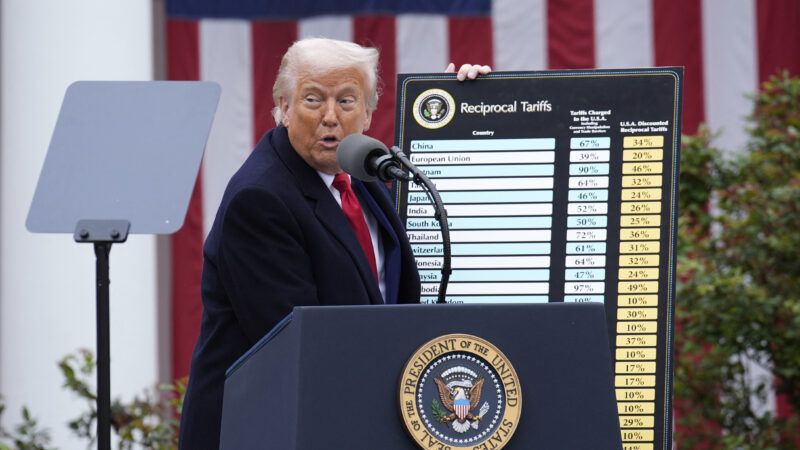 Donald Trump and his "liberation day" tariffs | Abaca Press/Gripas Yuri/Abaca/Sipa USA/Newscom