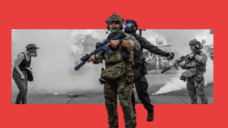 Immigration agents in Chicago using tear gas | Illustration: Eddie Marshall | Armando L. Sanchez | TNS | Newscom