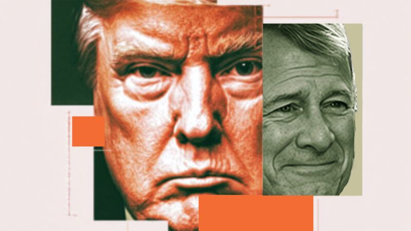 Donald Trump and John Roberts | Illustration: Eddie Marshall | Carlos M. Vazquez II | Midjourney