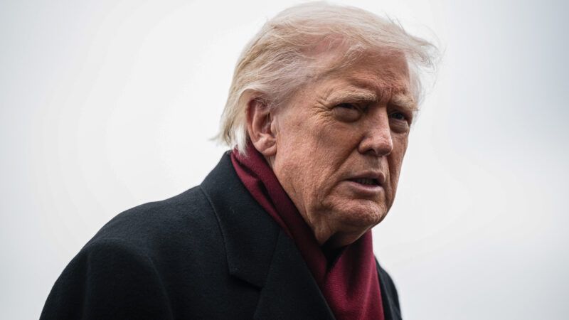 President Donald Trump speaks to reporters on the South Lawn of the White House | Sipa USA/Newscom