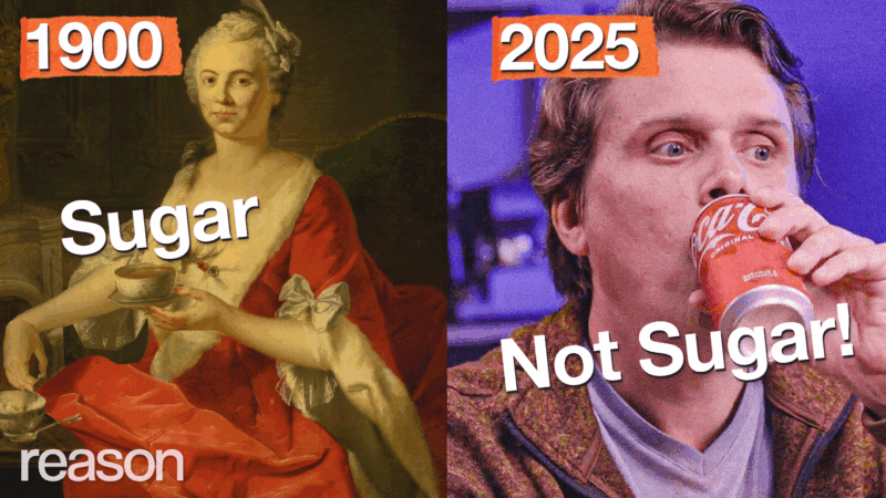 Eric Boehm drinking a coke while talking about sugar and corn syrup | Illustration: Adani Samat