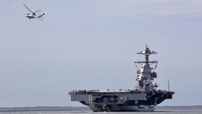US aircraft carrier | Jonathon Gruenke/TNS/Newscom