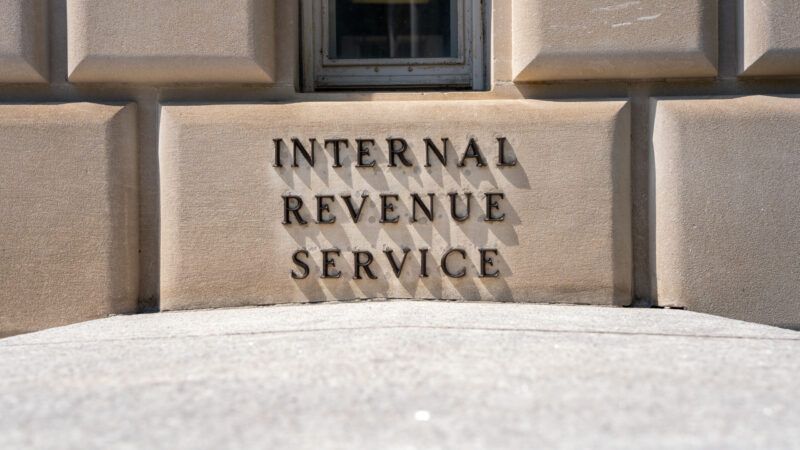 The sign outside of the Internal Revenue Service | Jen Golbeck/ZUMAPRESS/Newscom