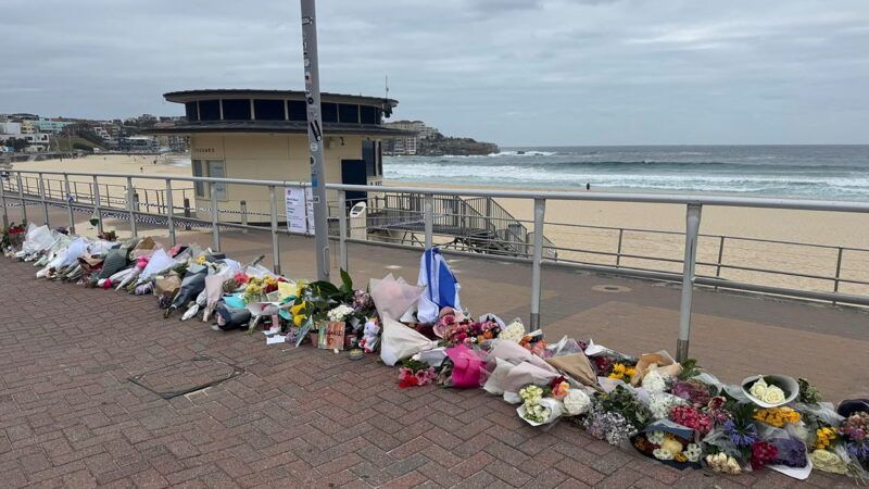 A memorial for the victims on Bondi Beach in Sydney, Australia |  Anna Arkayeva/ZUMAPRESS/Newscom