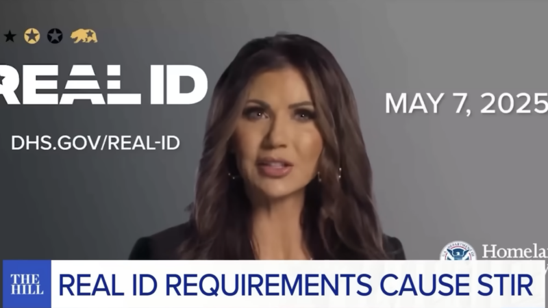Secretary of Homeland Security Kristi Noem makes a recorded announcement about REAL IDs | Stossel TV