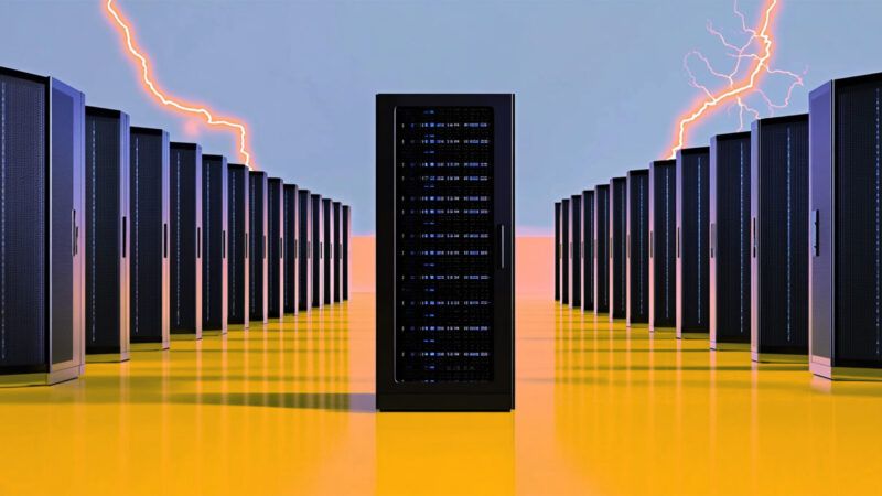A data server | Illustration: Midjourney