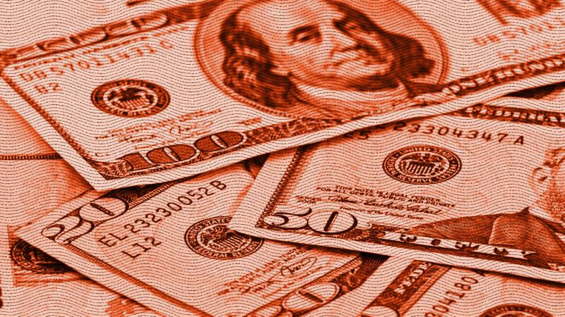 US Dollars tinted red | Photo: PedaltotheStock/Envato