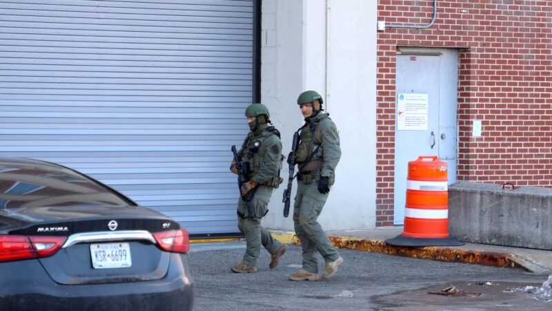 U.S. military seen outside of the Metropolitan Detention Center in New York City, where Nicolás Maduro is being held | Guerin Charles/ZUMAPRESS/Newscom