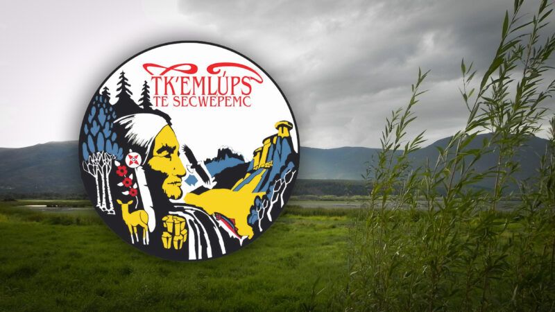 Tk’emlúps te Secwépemc nation logo and undeveloped land. | Illustration: Wikimedia Commons/tkemlups.ca