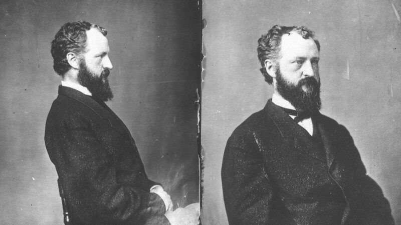 Two pictures of Roscoe Conkling side-by-side | Credit: Picture History/Newscom