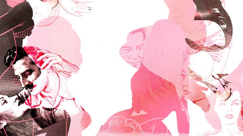 featurejawboning1 | Illustration: Joanna Andreasson; Source images: Still from Les Liaisons dangereuses (1959), cover detail of L’Amant de Lady Chatterley (1955)