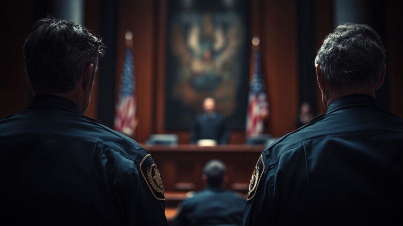 federal-agent-prosecution-v1 | Photo: Midjourney