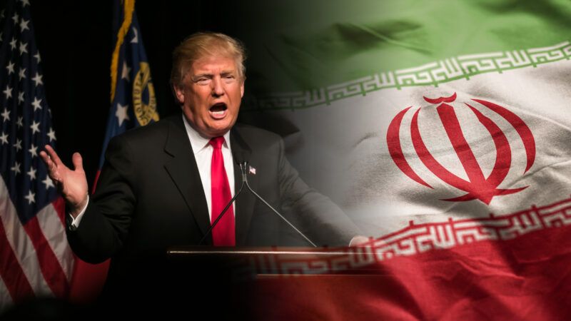 President Donald Trump and the flag of Iran | Illustration: Walter Arce/Natanael Alfredo Nemanita Ginting/Dreamstime