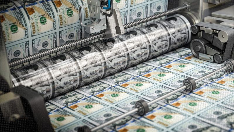 Printing money | Envato