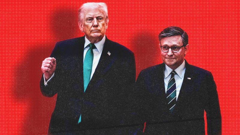 Donald Trump and Mike Johnson | Tom Williams/CQ Roll Call/Newscom