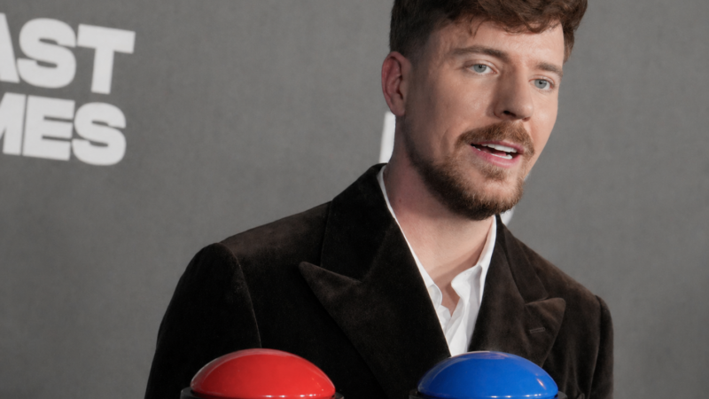 YouTuber MrBeast | Illustration: Midjourney/Sthanlee Mirador/Sipa USA/Newscom