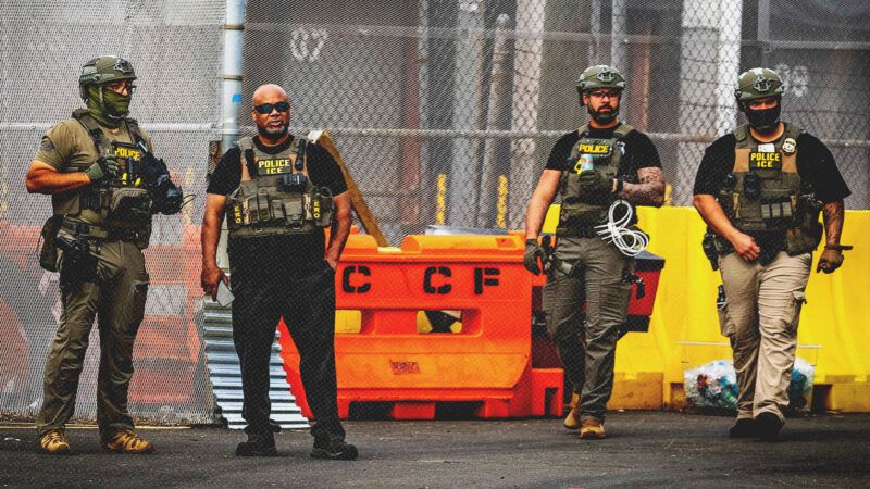 ICE agents | Credit: Sue Dorfman/ZUMAPRESS/Newscom