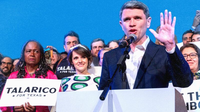 James Talarico stands in front of supporters | Bob Daemmrich/ZUMAPRESS/Newscom