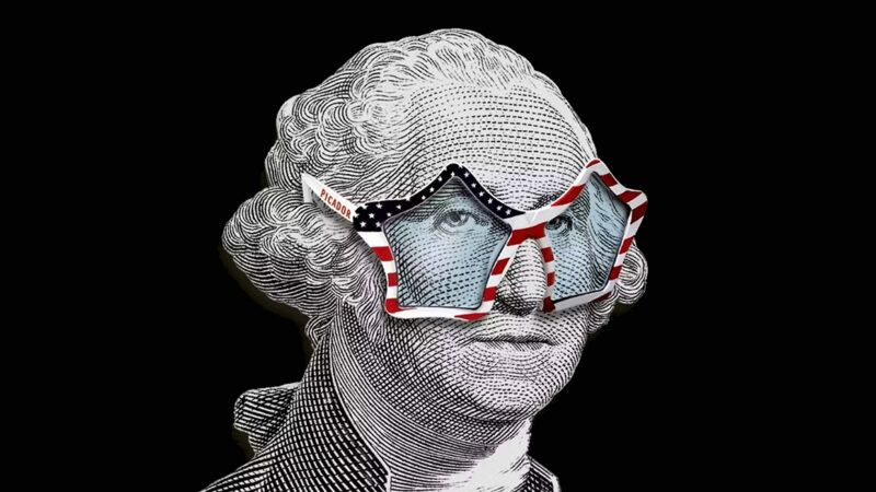 George Washington wearing star-shaped glasses | Picador