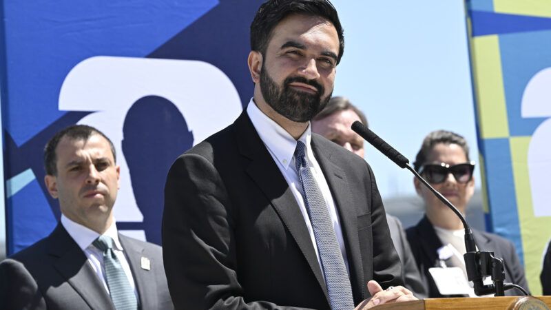 New York City Mayor Zohran Mamdani speaks at an event in Staten Island with the FIFA World Cup 2026 Host Committee. |  Anthony Behar/Sipa USA/Newscom